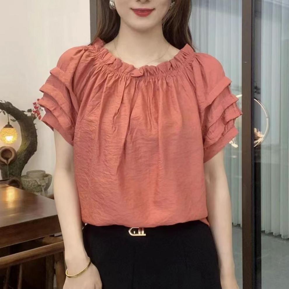 韓版泡泡袖女衫